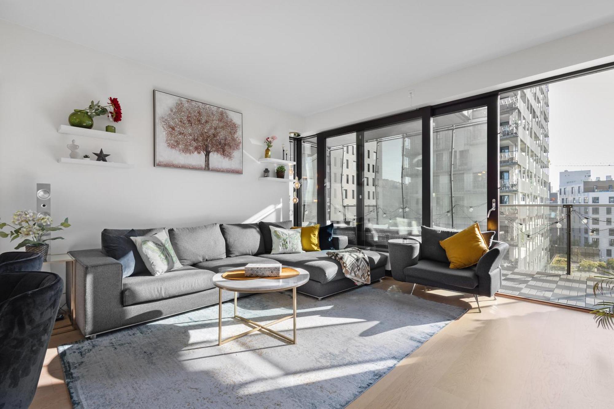 Spacious Modern 2Br Apartment At Central Oslo Barcode Exterior foto